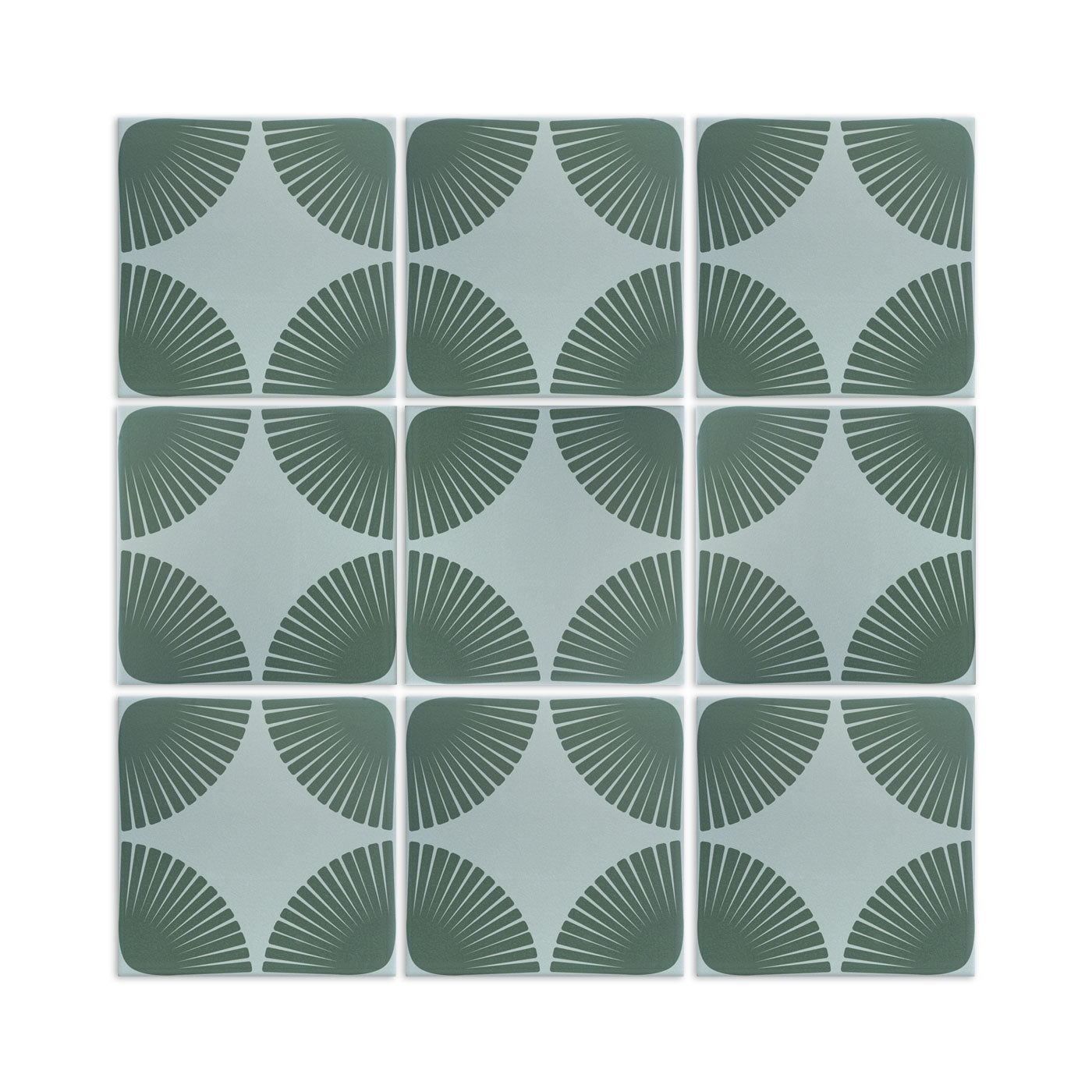 Petal Peyote Olivo 8x8