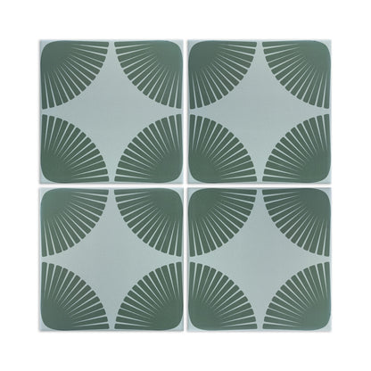 Petal Peyote Olivo 8x8