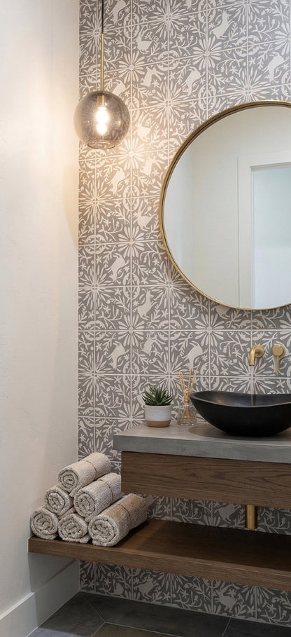 Jardín de Luna Herbs Wire 8x8