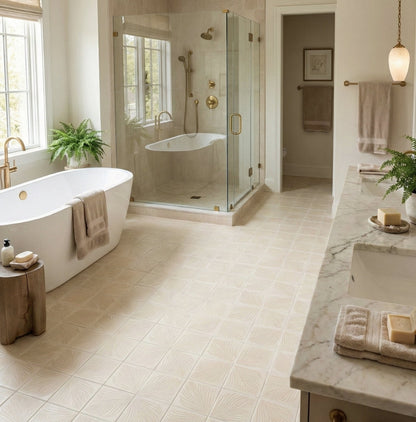 Willow Dew White 8x8