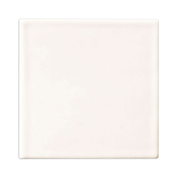 Glazed Smooth White Gloss 8"x8"