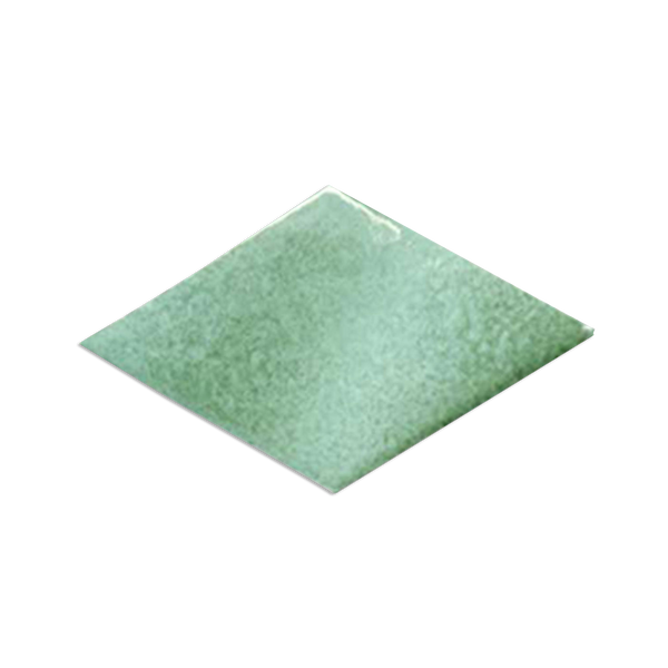 [Sample] Glazed Diamond Light Green 8"