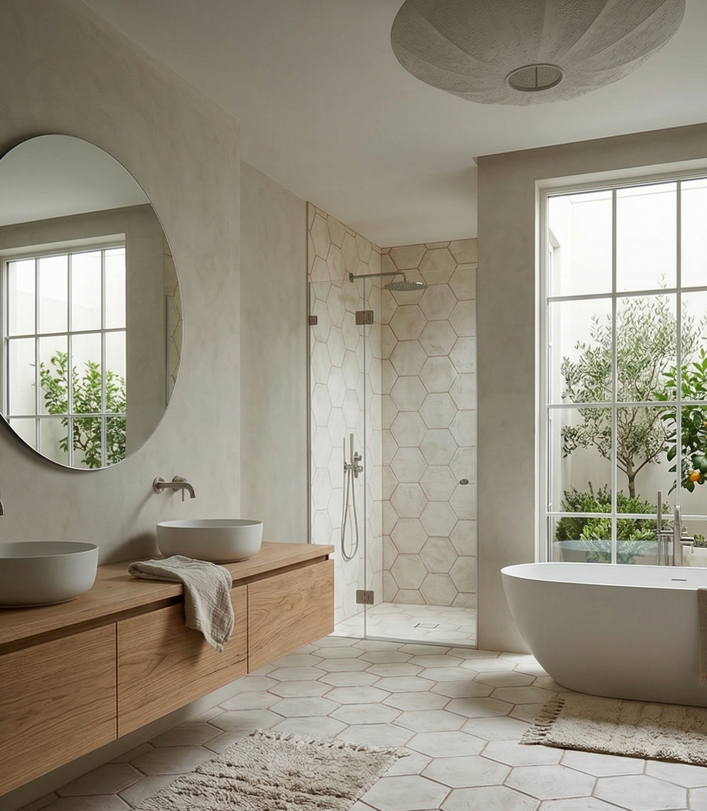 Hexagon Antique French Country 8