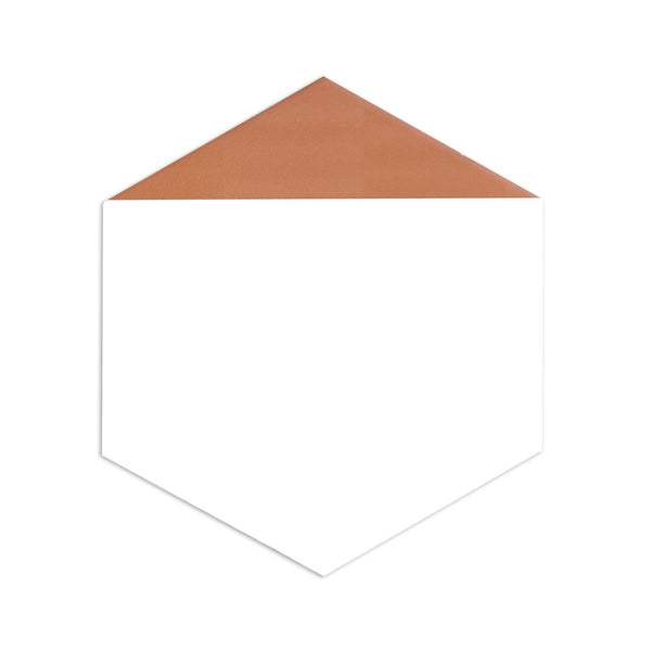 [Bundle] Hexagon Tip Rice White Michelada 8" | 12.5 SF
