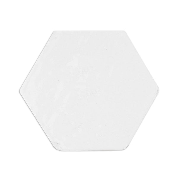[Sample] Glazed Hexagon Chalk 4"