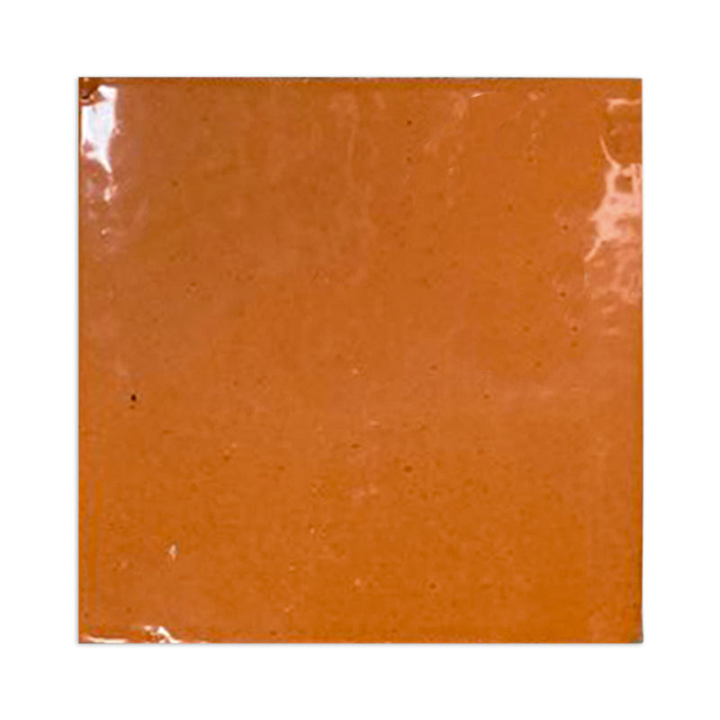 Glazed Terracotta Color Chip Adobe Smooth Gloss
