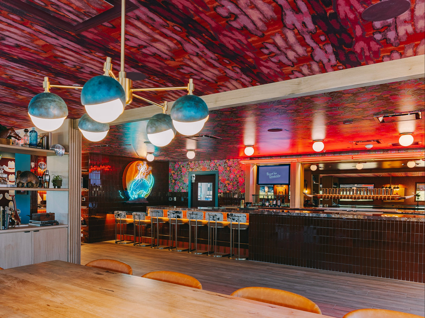 Neon Armadillo Design Wimberley Way | Chad Wadsworth