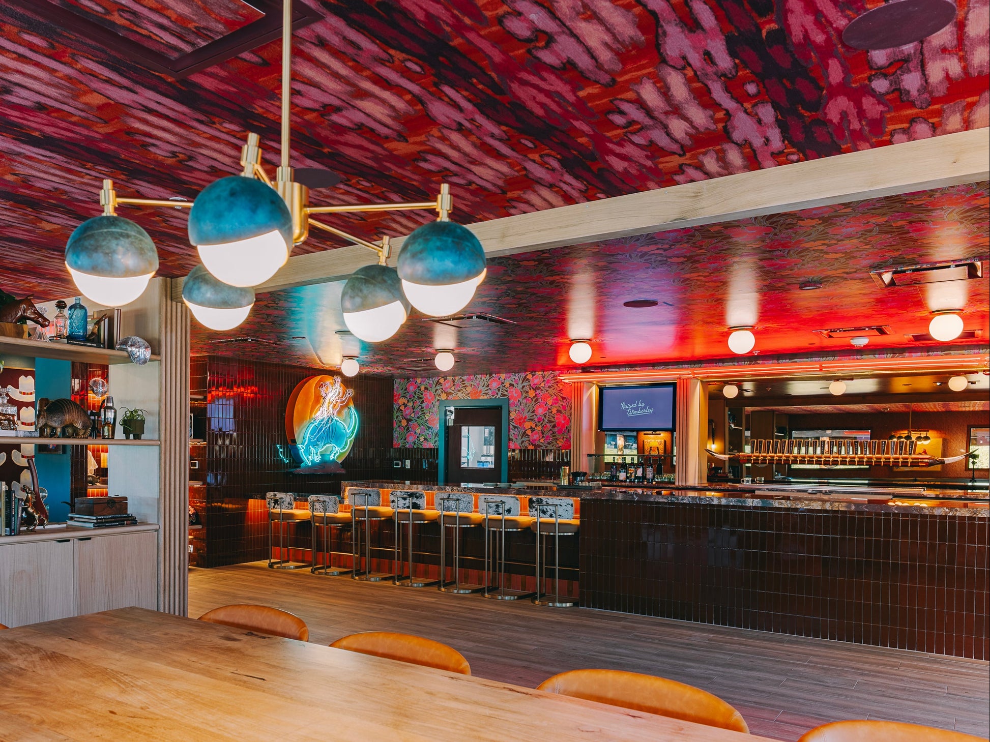 Neon Armadillo Design Wimberley Way | Chad Wadsworth