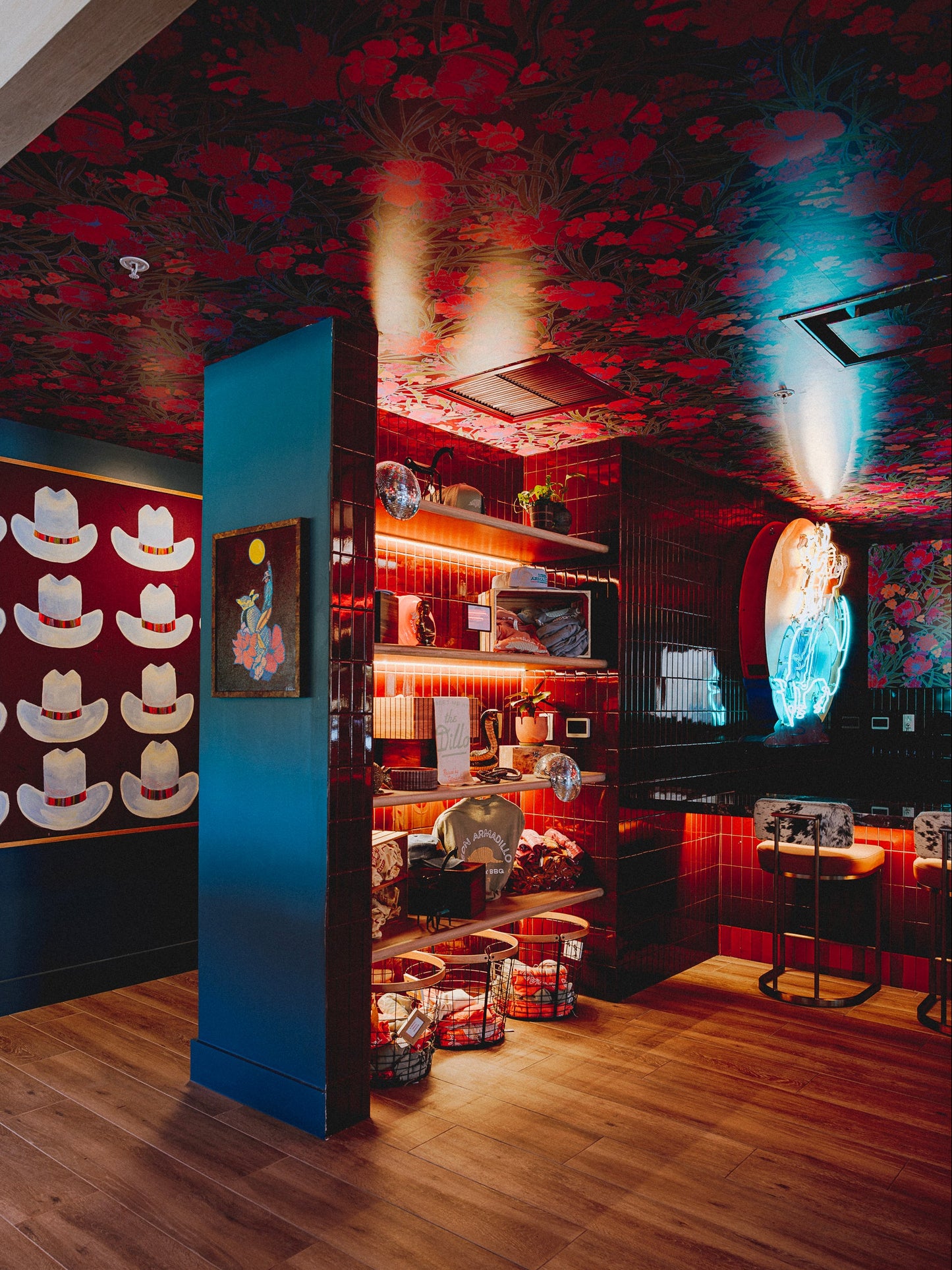 Neon Armadillo Design Wimberley Way | Chad Wadsworth