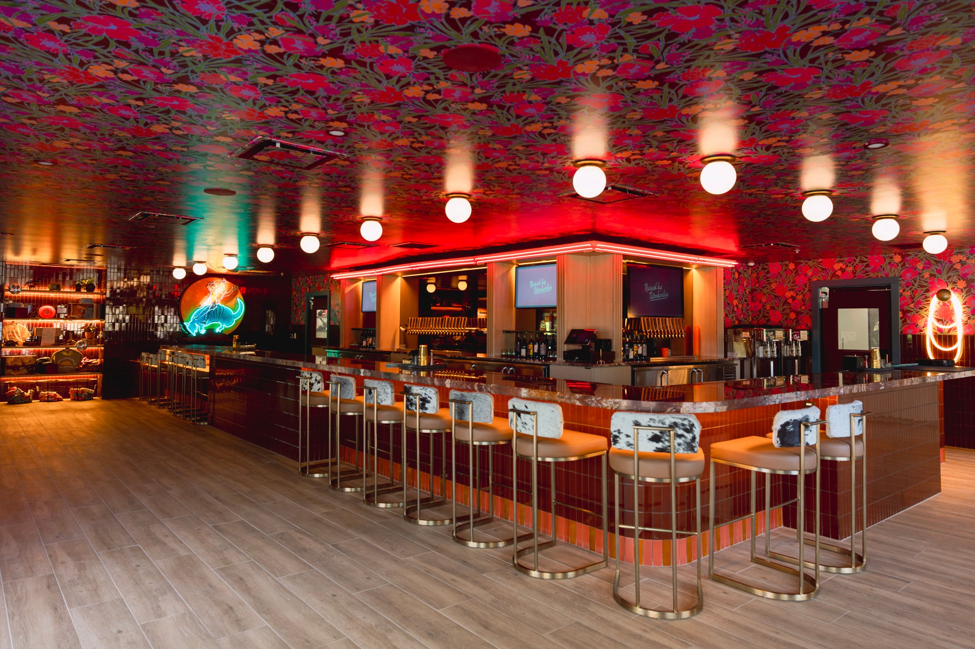 Neon Armadillo Design Wimberley Way | Chad Wadsworth