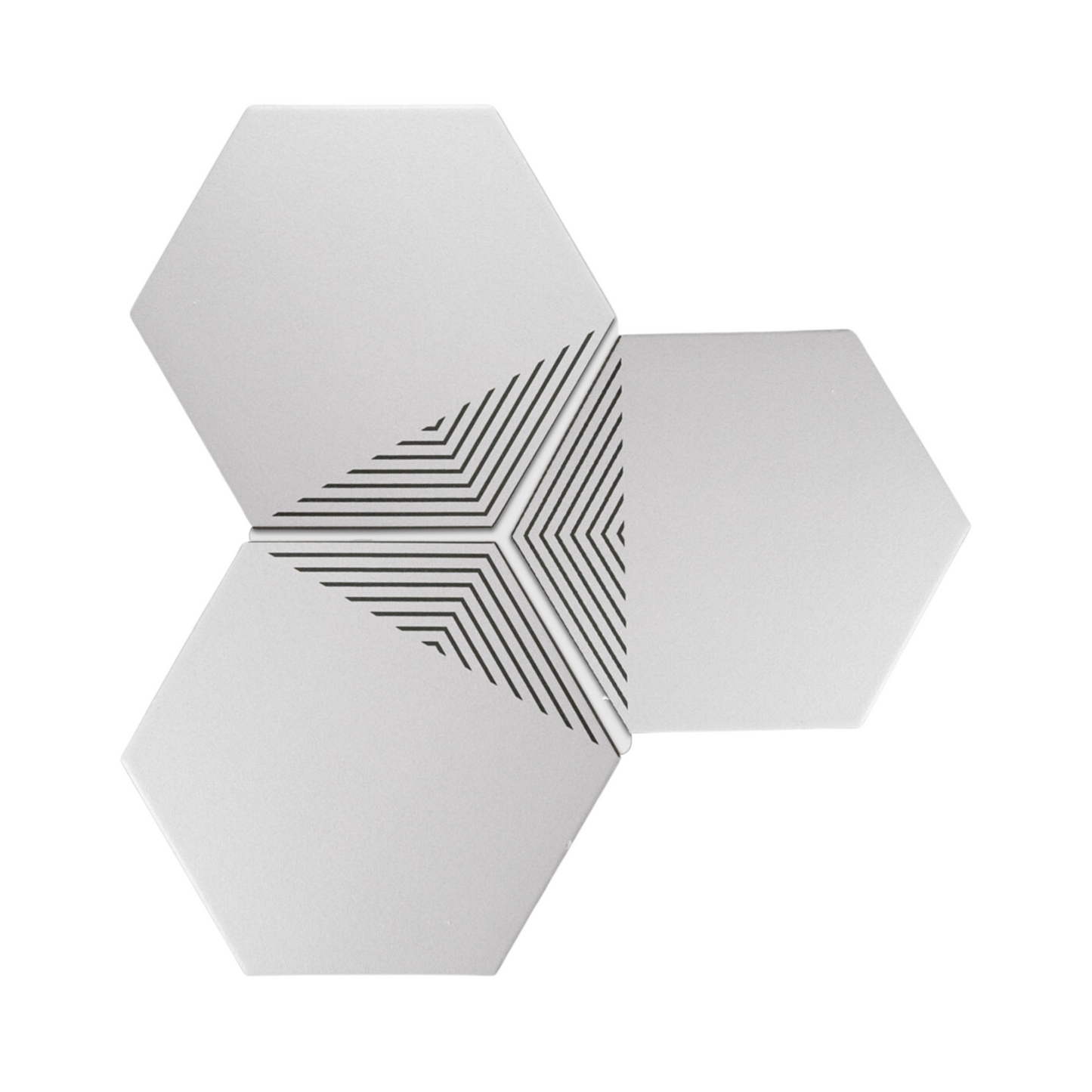 [Bundle] Hexagon Nib Burro Gray 8" | 5 SF