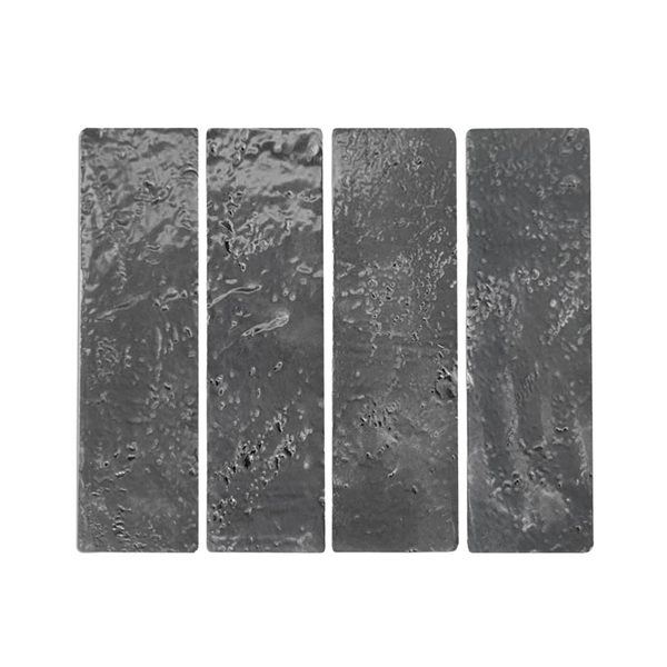 [Bundle] Glazed Thin Brick Thunder Grey 2.5"x8" | 29 SF