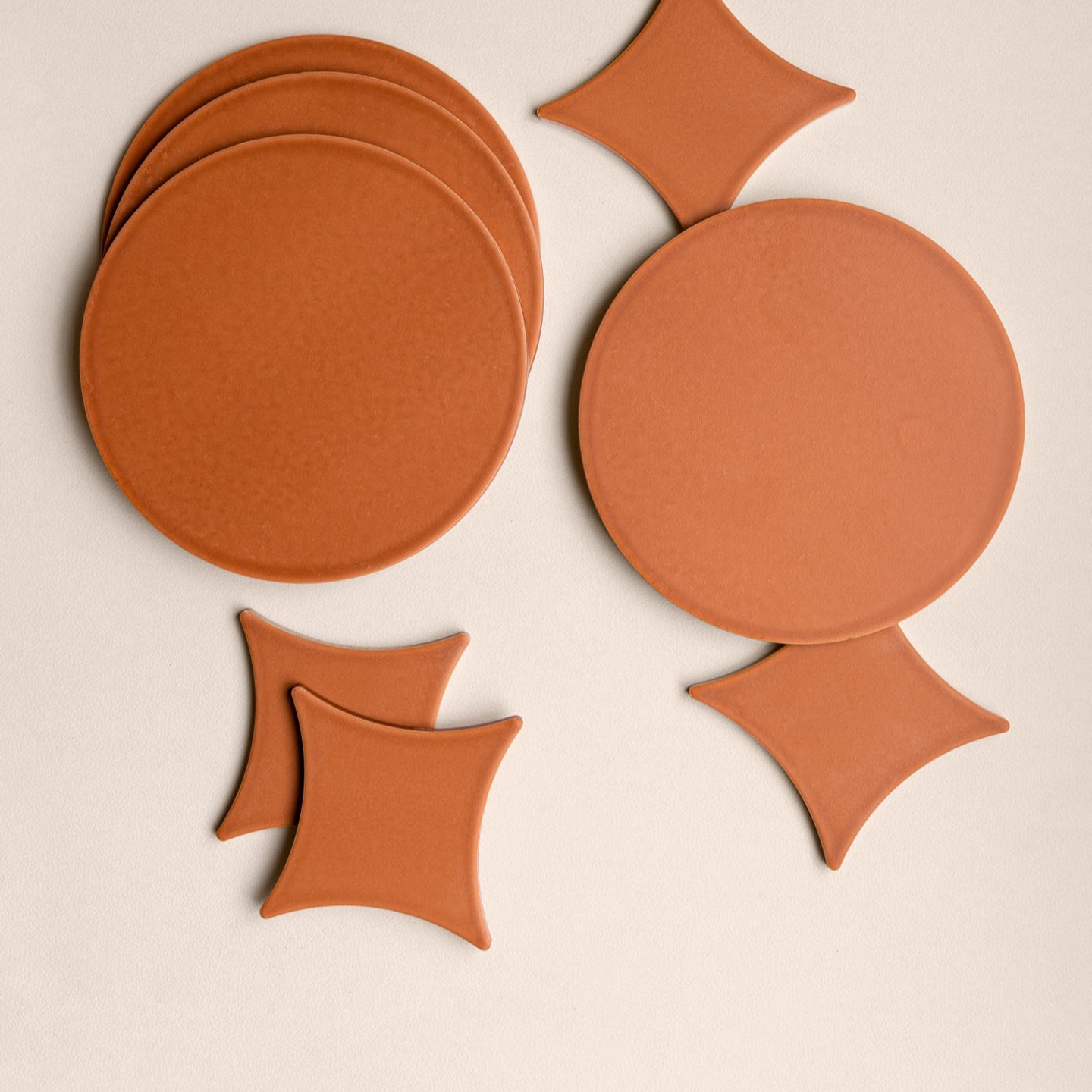 Rombo & Circle Rust 8