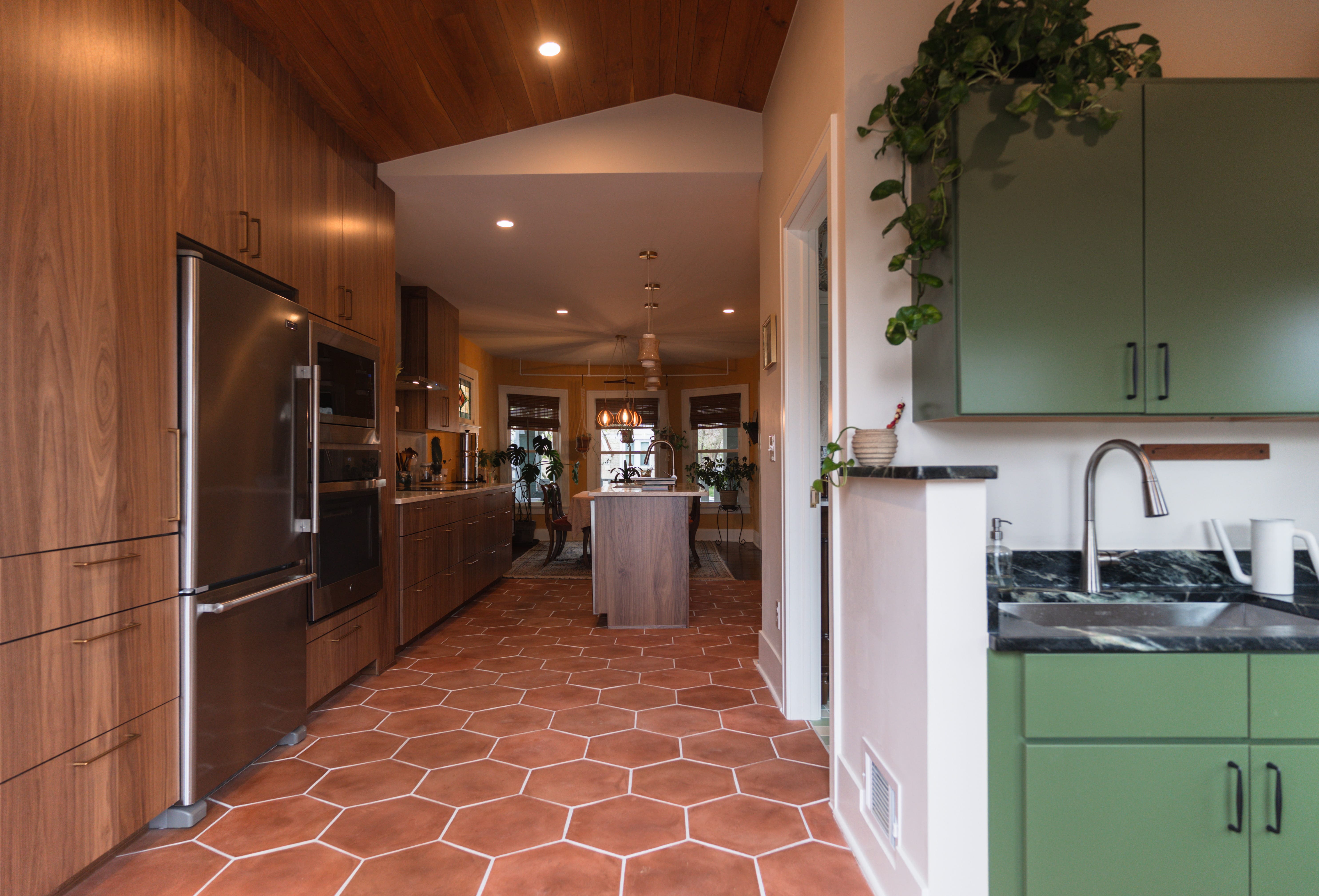 Cotto Umber Hexagon Tile – 13