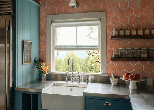 Cotto Umber Hexagon 6