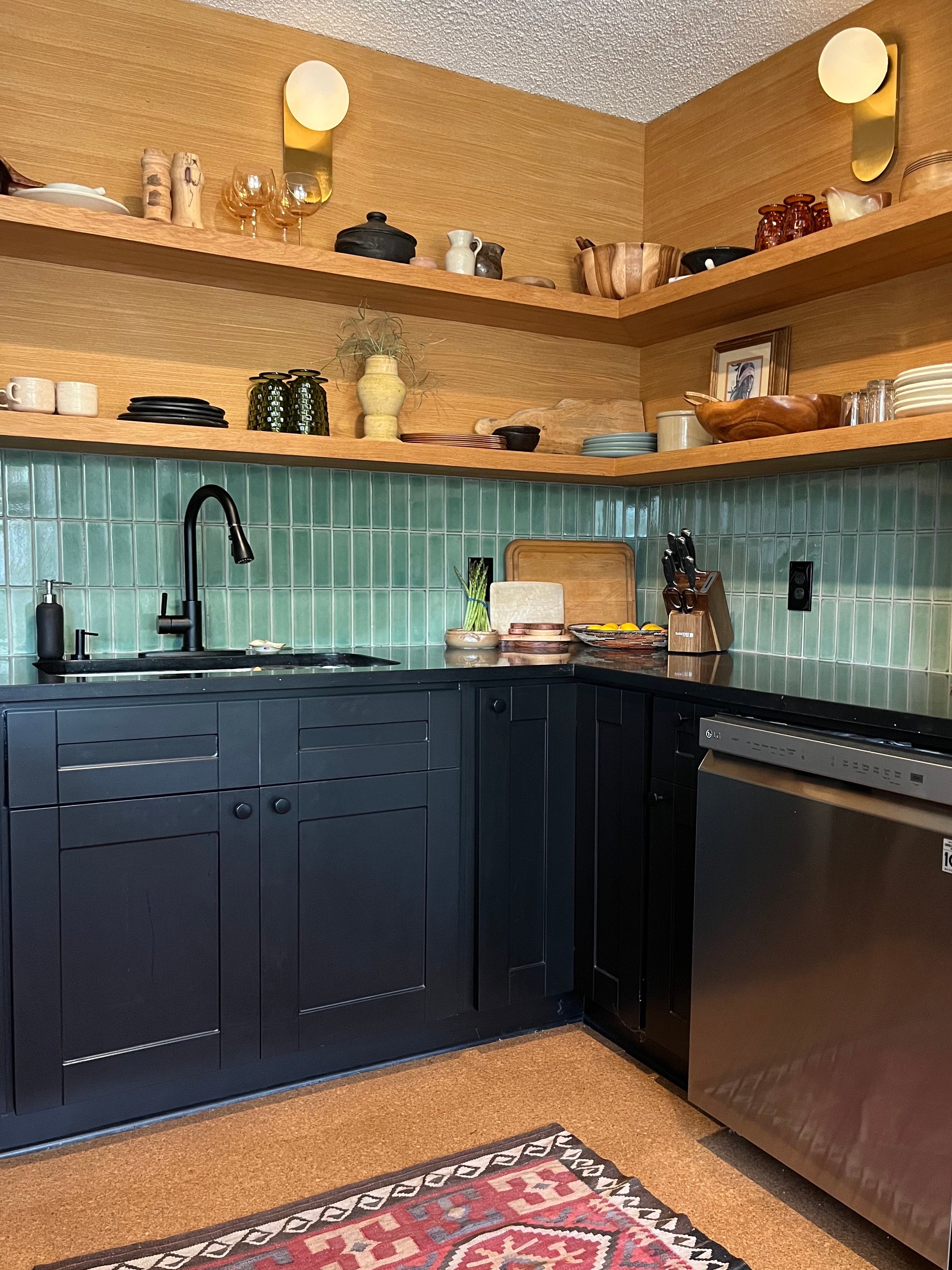 小澤摩純　When Betsy’s a good kitchen 銅版➕手彩 小澤摩純 When Betsy's a good kitchen 銅版➕手彩