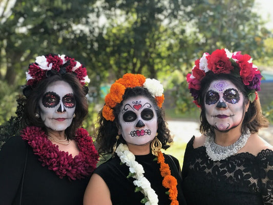 Professional Mexican Catrina Facepainting (Tile Travels)