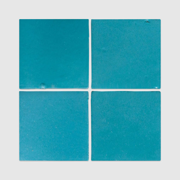 [Bundle] Glazed Pacific Teal 4"x4" | 17.3 SF