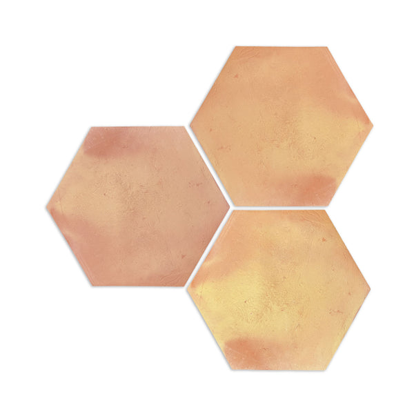 Hexagon Antique Matte 12"