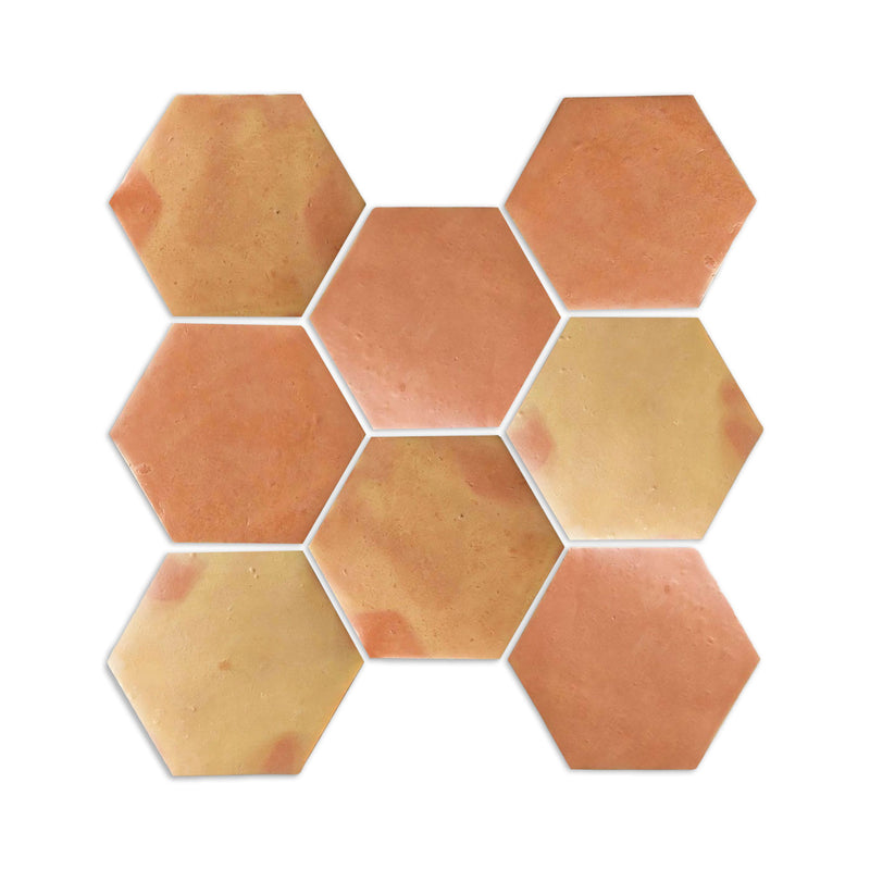 Hexagon Smooth Satin 12"