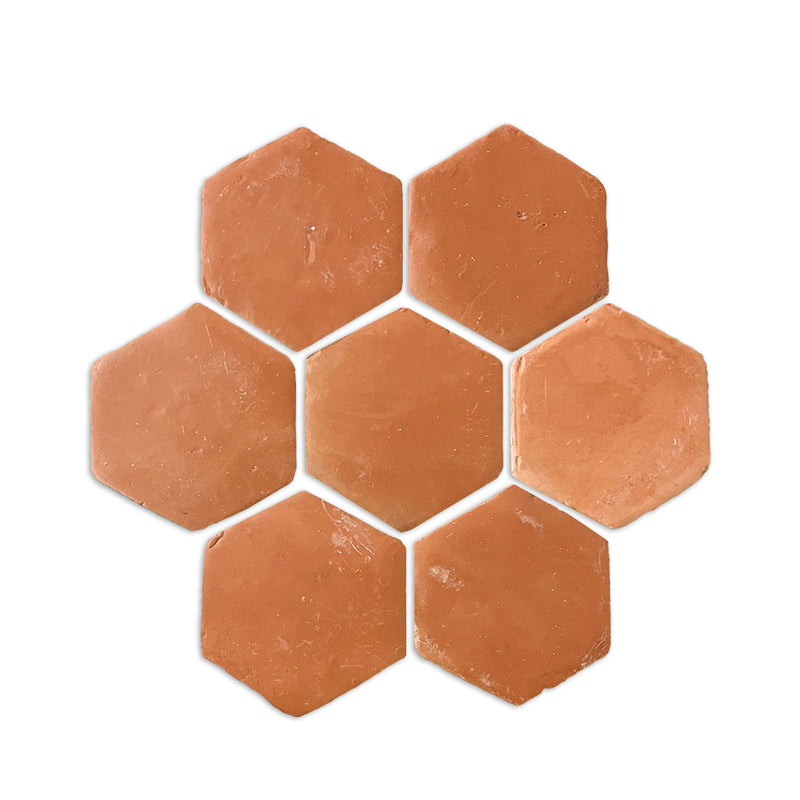 Hexagon Smooth Satin 4"
