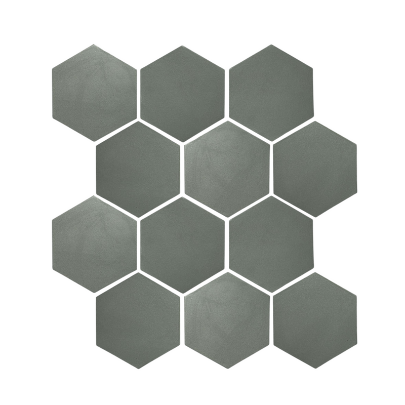 Hexagon Sagebrush 4"