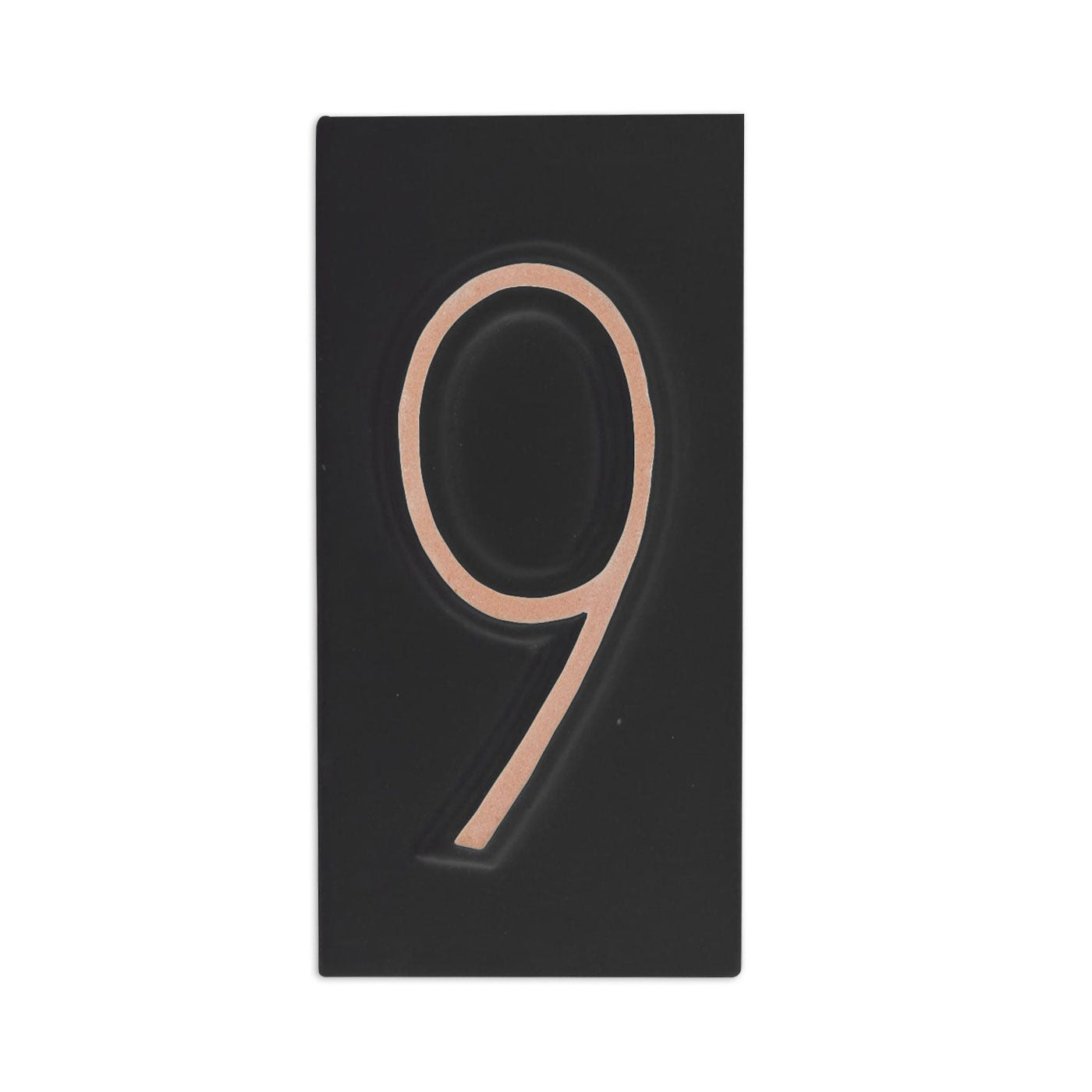 House Number Black