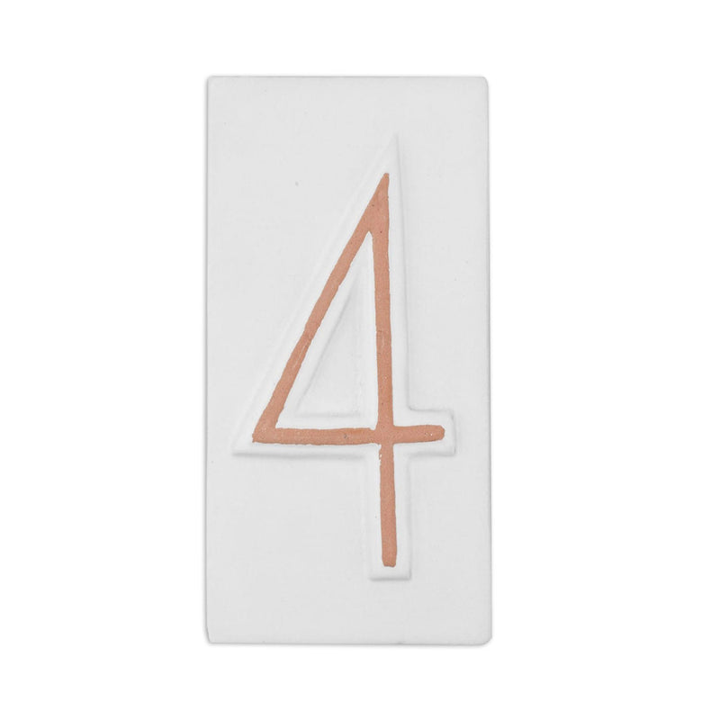 House Number White