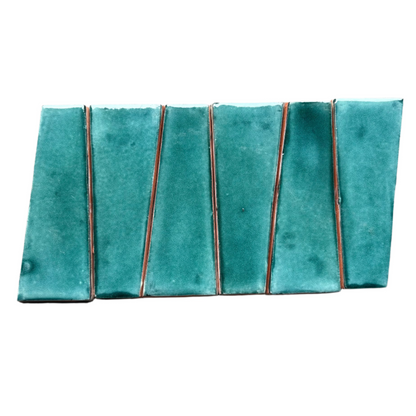 [Bundle] Vintage Trumpet Teal 2"x6" | 8 SF