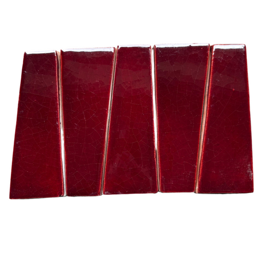 [Bundle] Vintage Trumpet Maroon 2"x6" | 15 SF