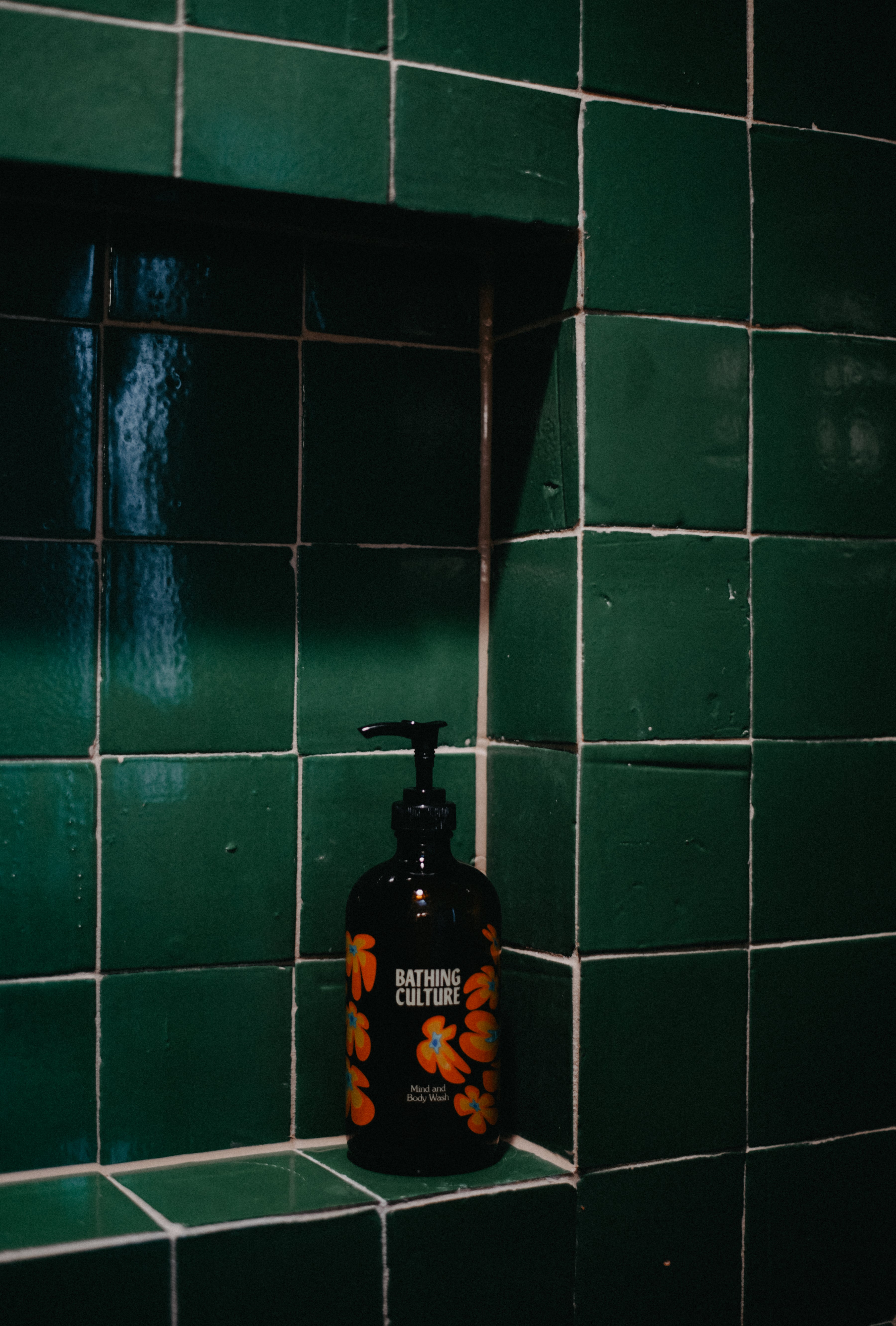 Zellige Tile - Square - Lucky Green 4