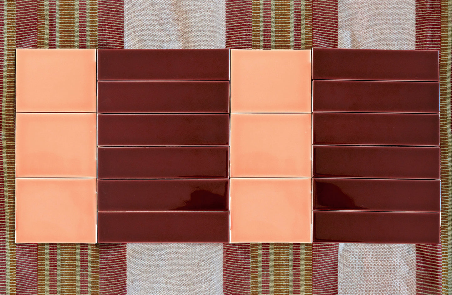 Burgundy 2x8 + Wildflower 4x5