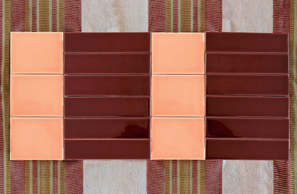 Burgundy 2x8 + Wildflower 4x5