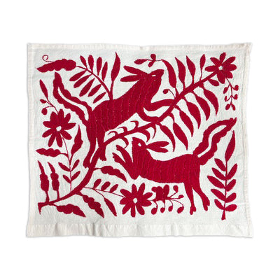 Otomí Embroidered Placemat