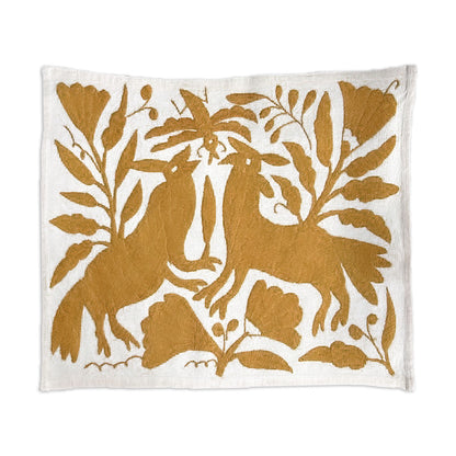 Otomí Embroidered Placemat