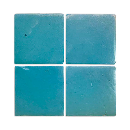 [Bundle] Glazed Pacific Teal 4x4 | 7 SF