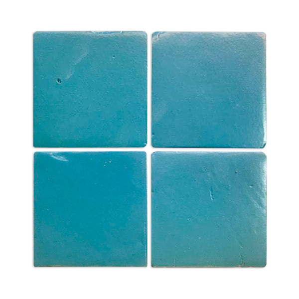 [Bundle] Glazed Pacific Teal 4"x4" | 17.3 SF
