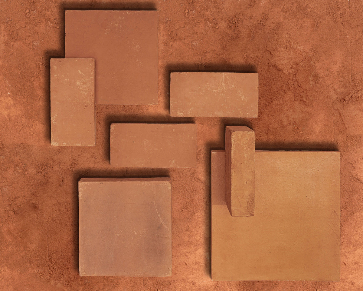 Natural Terra-Cotta Pavers | Clay Imports