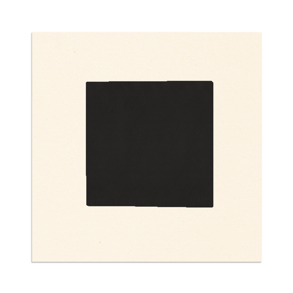 [Sample] Cube Vocho White Pitch Black 8"x8"