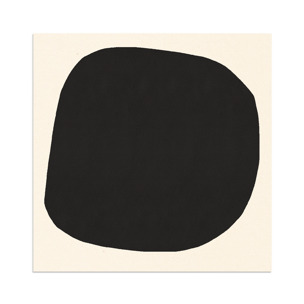[Sample] Stone Vocho White Pitch Black 8"x8"