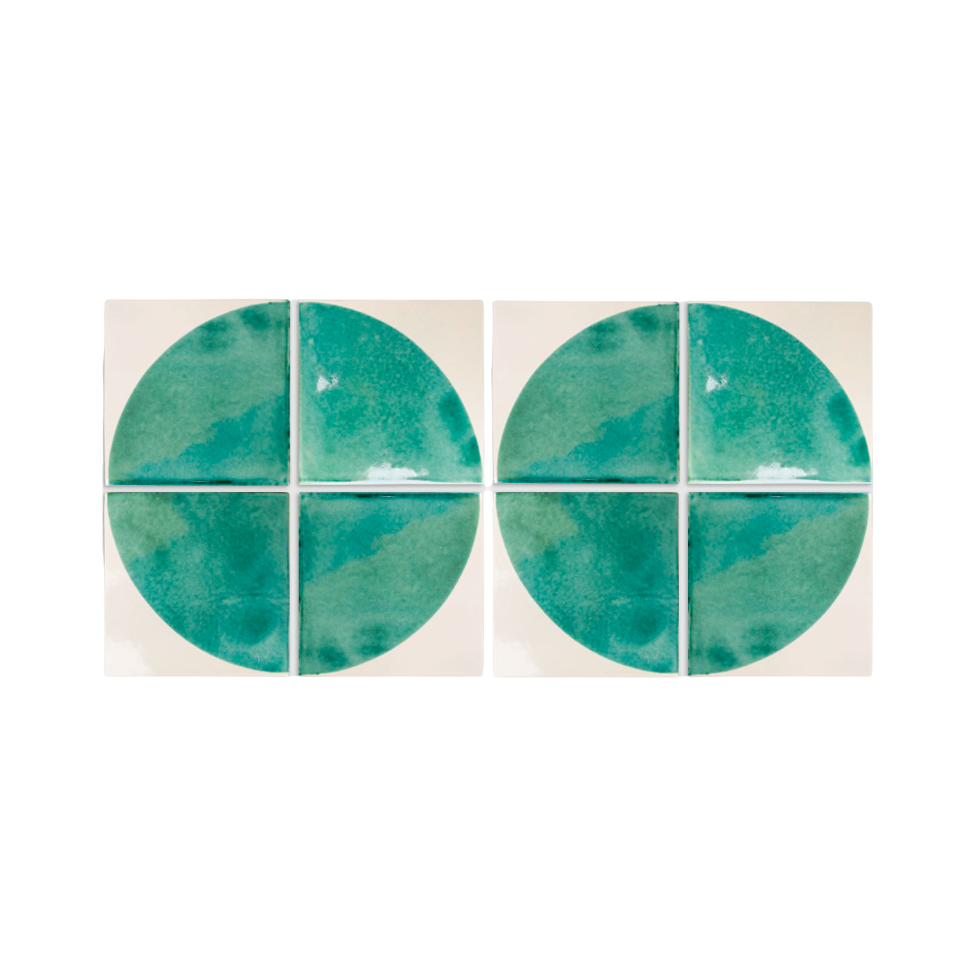Jade Quarter Circle Pool Waterline - Clay Imports