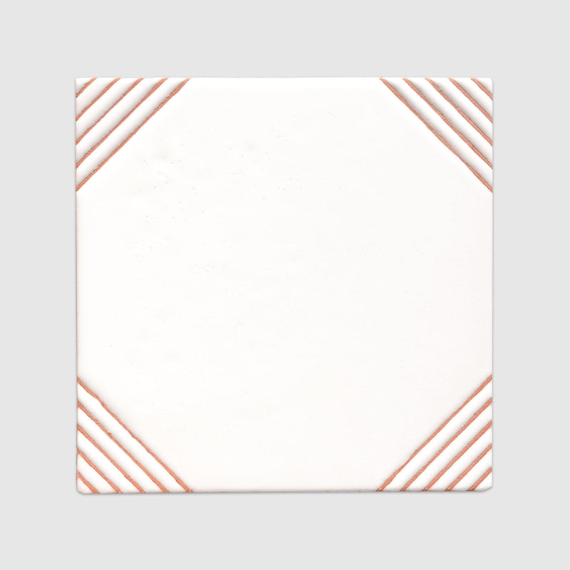 [Bundle] Relief Paloma Terracotta 6"x6" | 15 SF