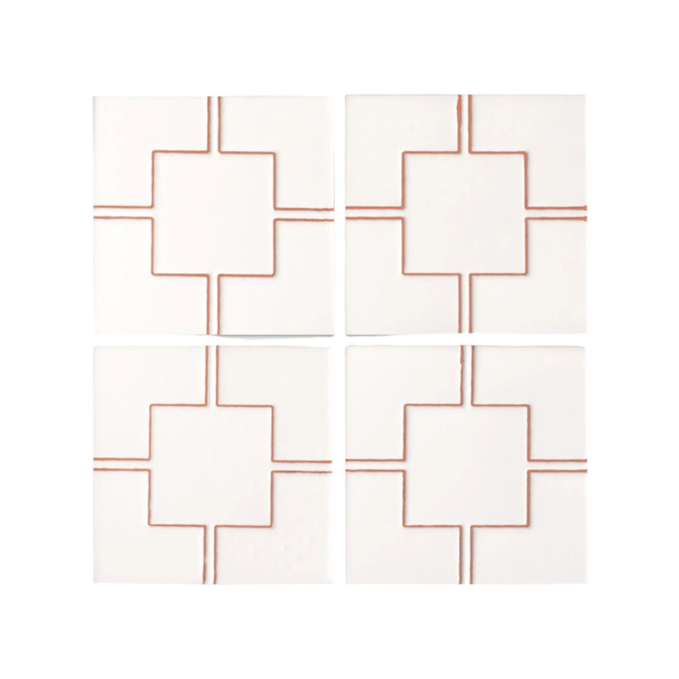 [Bundle] Relief Valentina Terracotta 6"x6" | 72 SF