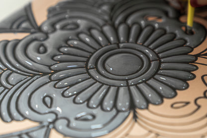 Relief Geranio Black 6x6