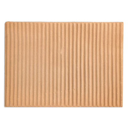 Ribbed Terracotta Matte 8.5"x11.5"