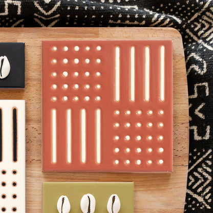 Relief Mudcloth Yam 6x6