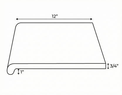 Coping Smooth Matte 12x12