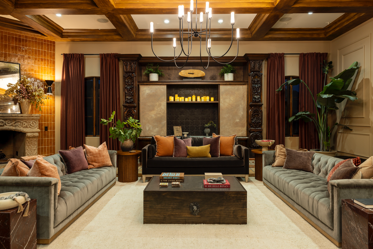 As seen on HGTV Bachelor Mansion Takeover