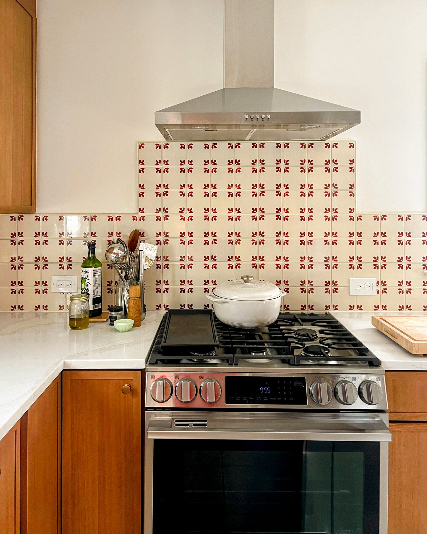 Talavera Tula Oxblood 4.25x4.25