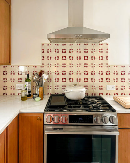 Talavera Tula Oxblood 4.25x4.25